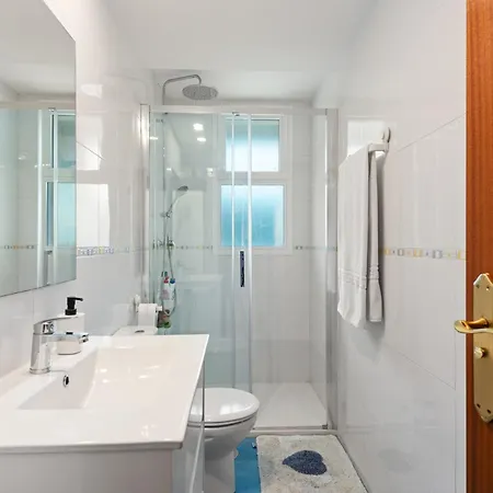 דירה Centrico Con Piscina Y Playa A 500 Metros אסטפונה